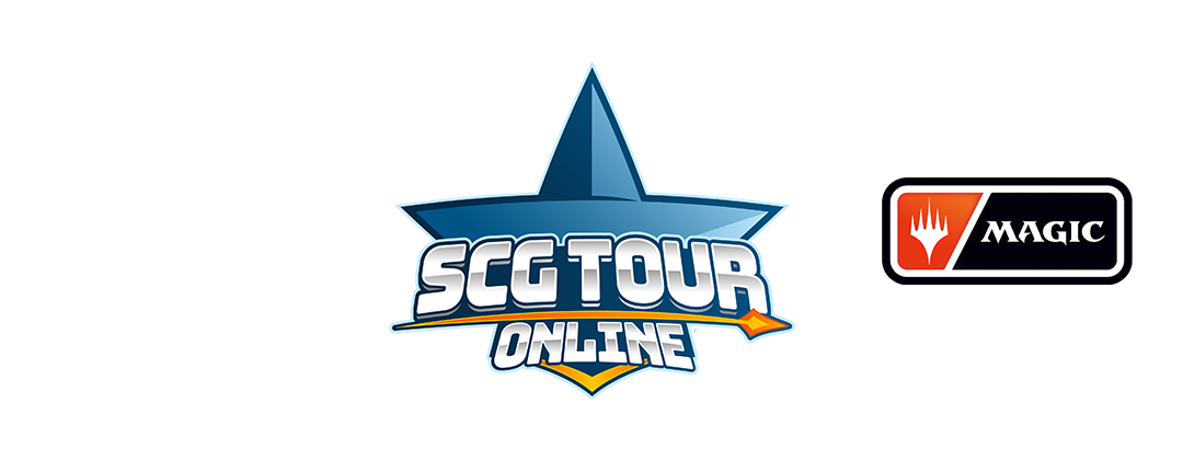 SCG Tour Online and MTG Arena Logos